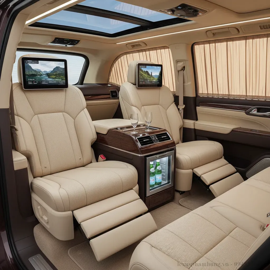 Phiên bản VIP mang đến trải nghiệm di chuyển đẳng cấp như khoang hạng nhất