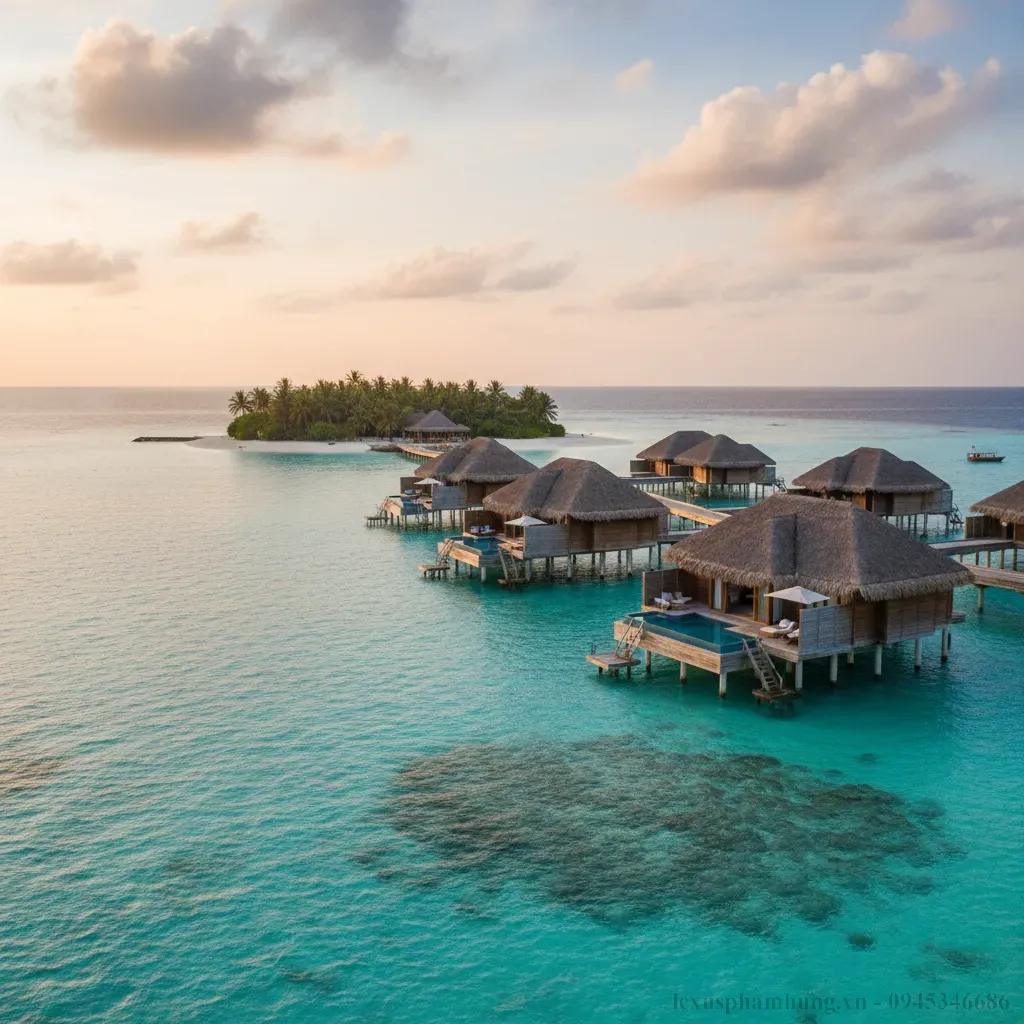 Khu nghỉ dưỡng sang trọng ở Maldives biểu tượng của du lịch nghỉ dưỡng độc quyền