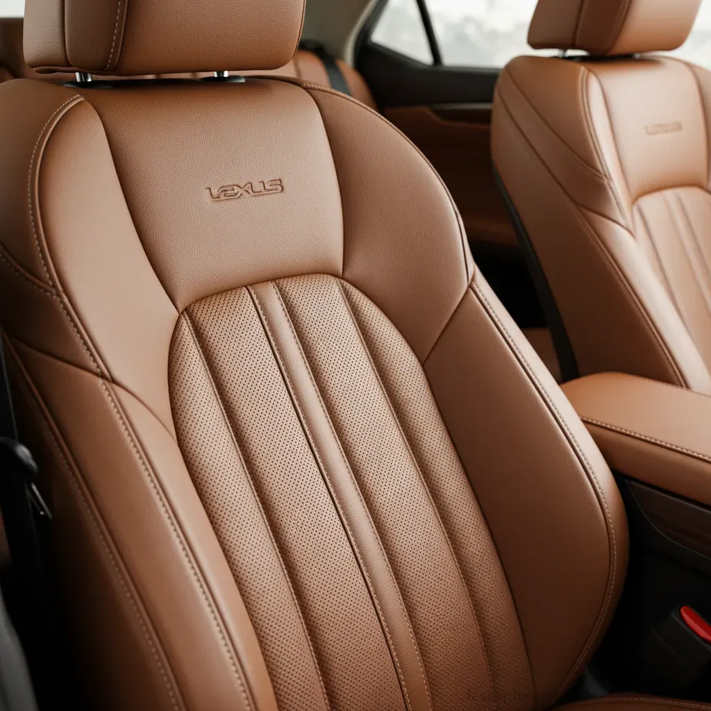 Vẻ đẹp tinh tế của da SemiAniline tr&ecirc;n Lexus RX350 2026