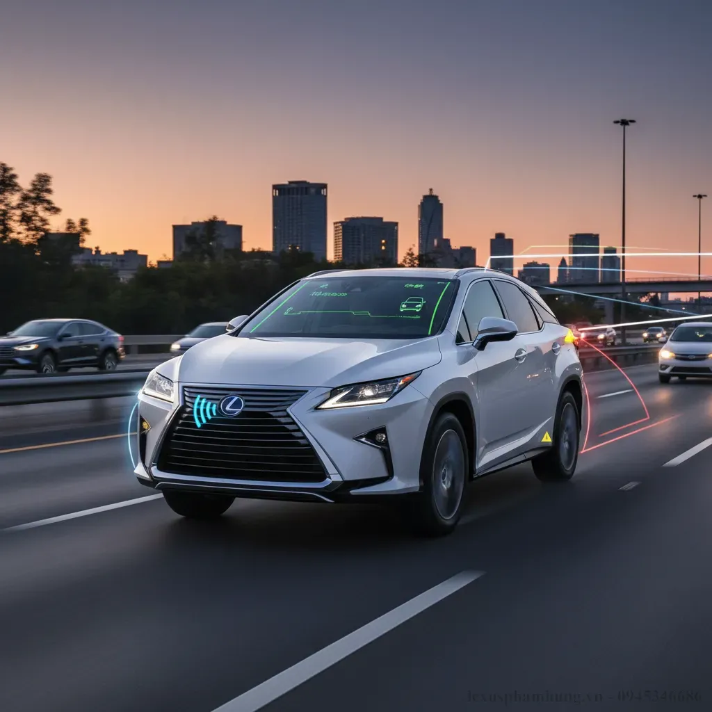Lexus RX350 Nơi công nghệ an toàn gặp gỡ sự sang trọng
