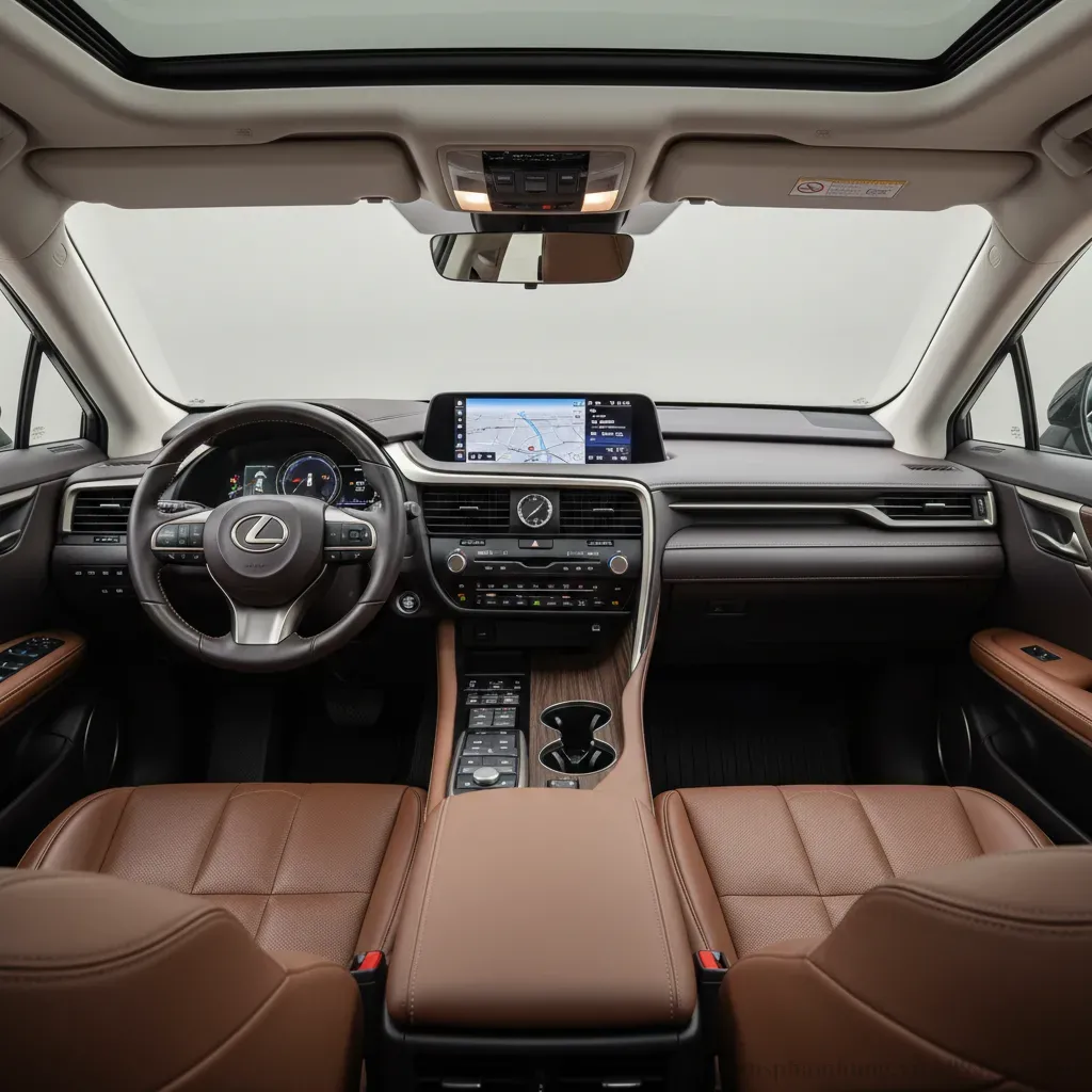 Nội thất Lexus RX 350 2026  Nơi c&ocirc;ng nghệ v&agrave; sự sang trọng h&ograve;a quyện