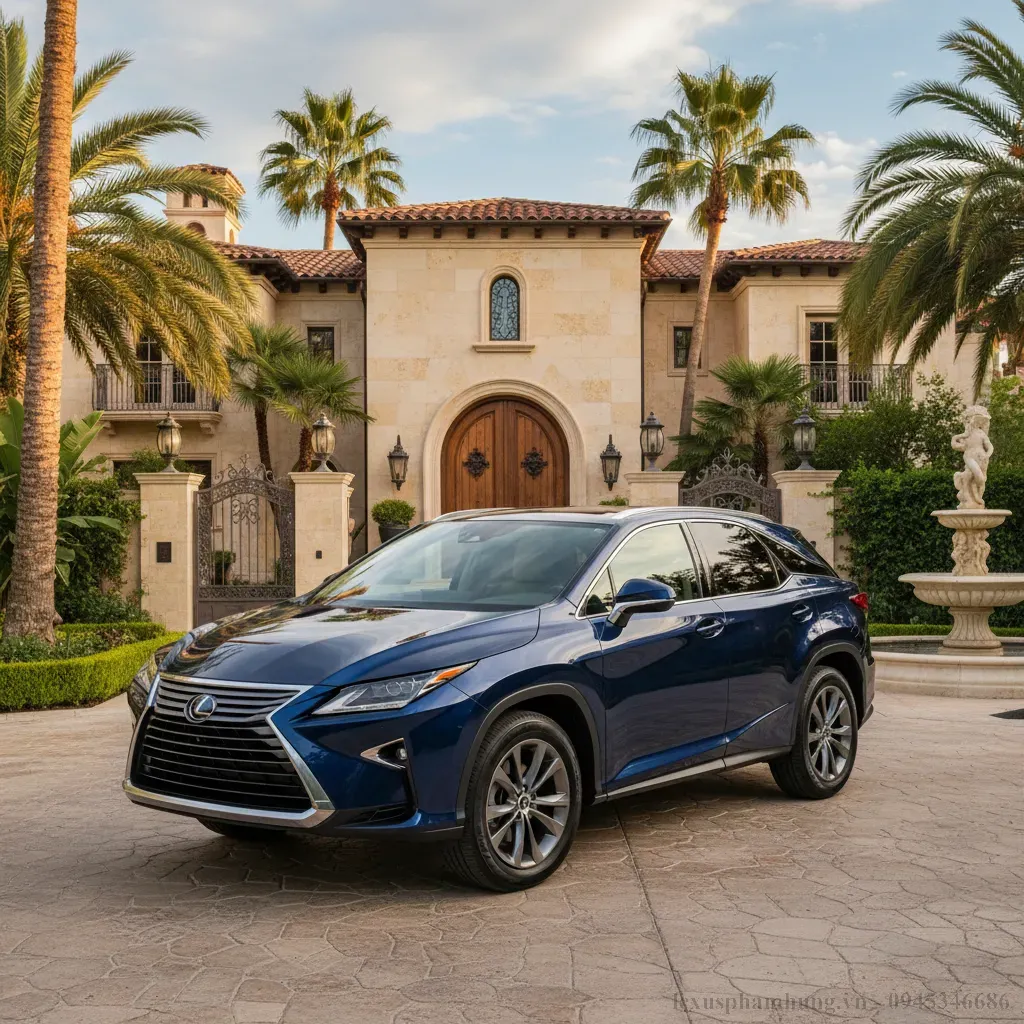 Lexus RX350 m&agrave;u xanh  Biểu tượng của sự sang trọng v&agrave; phong c&aacute;ch