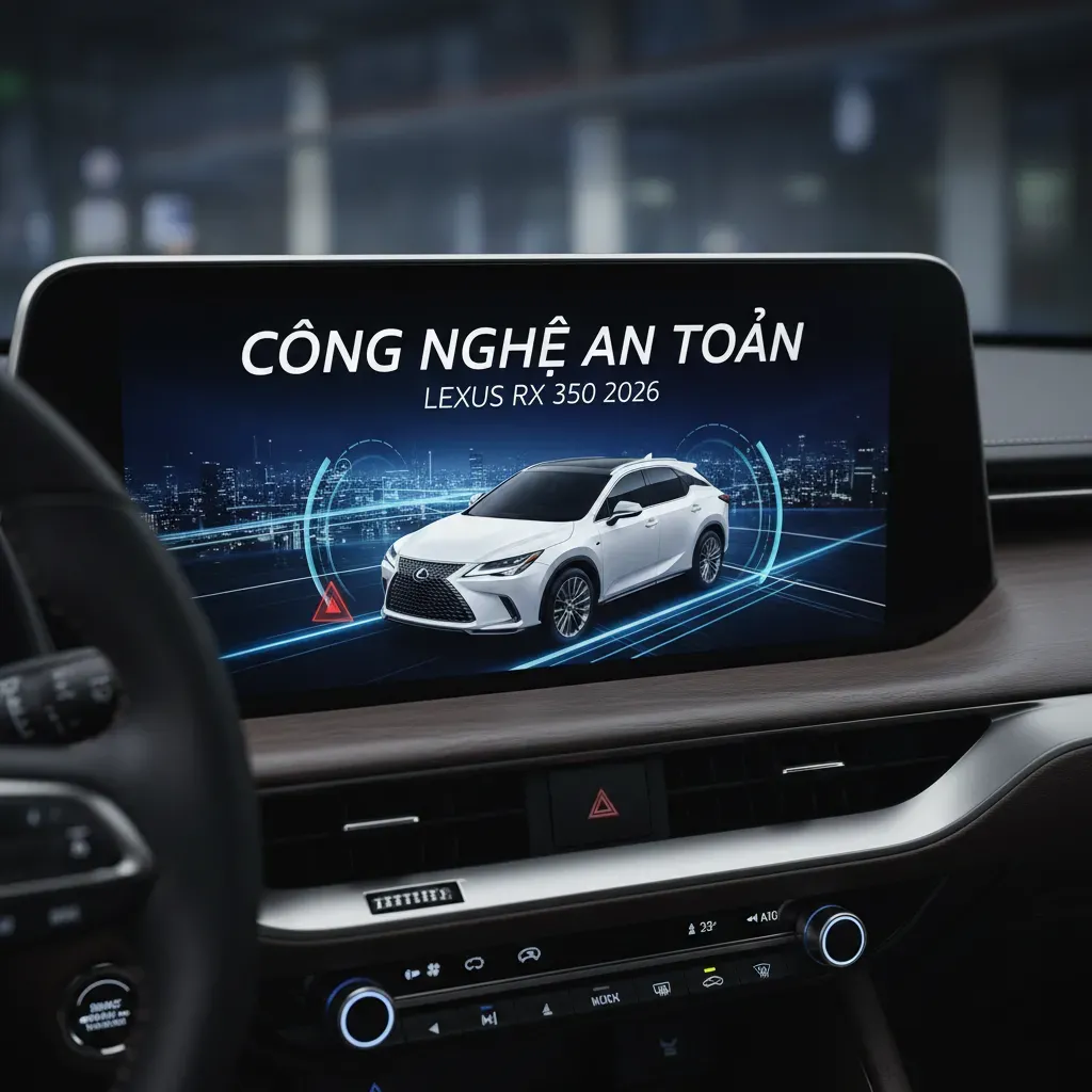C&ocirc;ng nghệ an to&agrave;n ti&ecirc;n tiến tr&ecirc;n Lexus RX 350 2026 An t&acirc;m tr&ecirc;n mọi nẻo đường