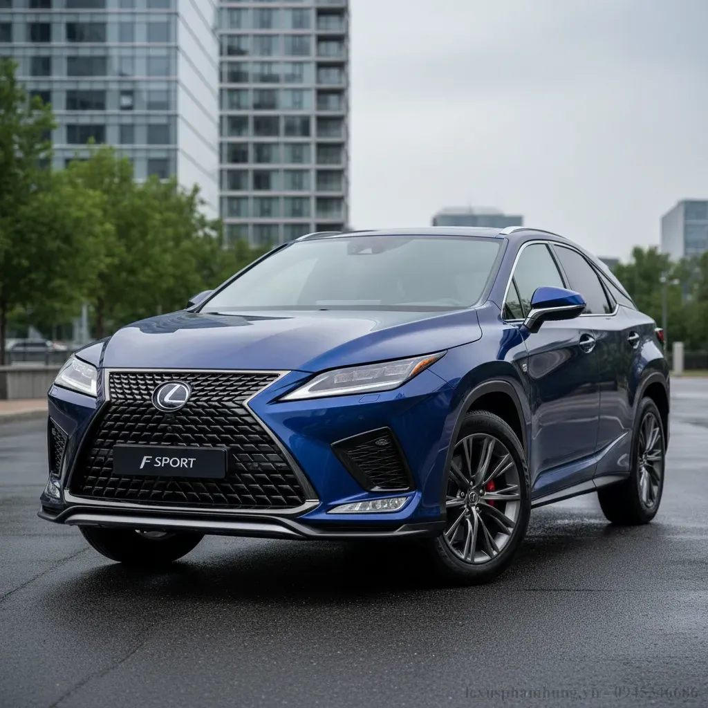 Thiết kế ngoại thất đầy cá tính và thể thao của Lexus RX 350 F Sport 2026