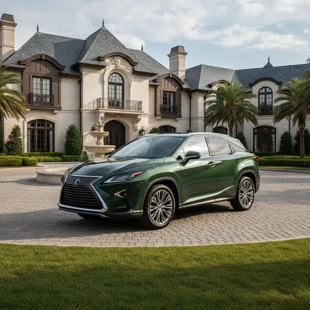 Lexus RX350 m&agrave;u xanh r&ecirc;u  Sự kết hợp ho&agrave;n hảo giữa sang trọng v&agrave; độc đ&aacute;o