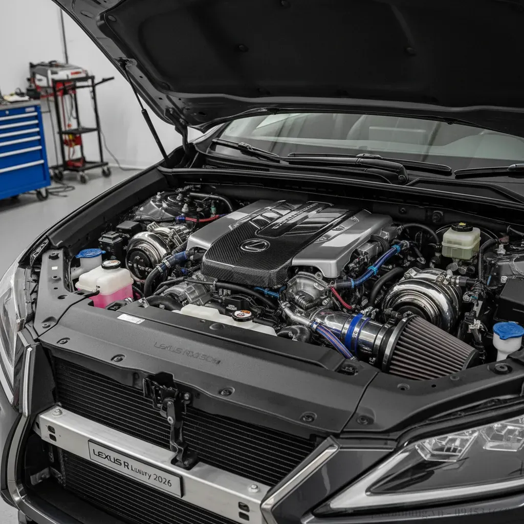 Trái tim mạnh mẽ và hiệu quả của Lexus RX 350 Luxury 2026