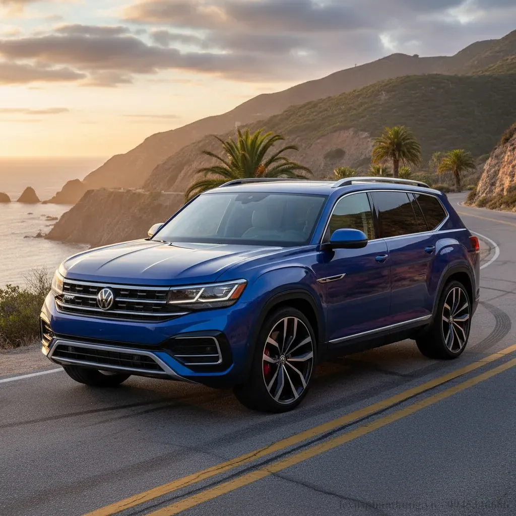 Volkswagen Teramont Pro 2026 với kích thước ấn tượng và bộ mâm thể thao đa chấu