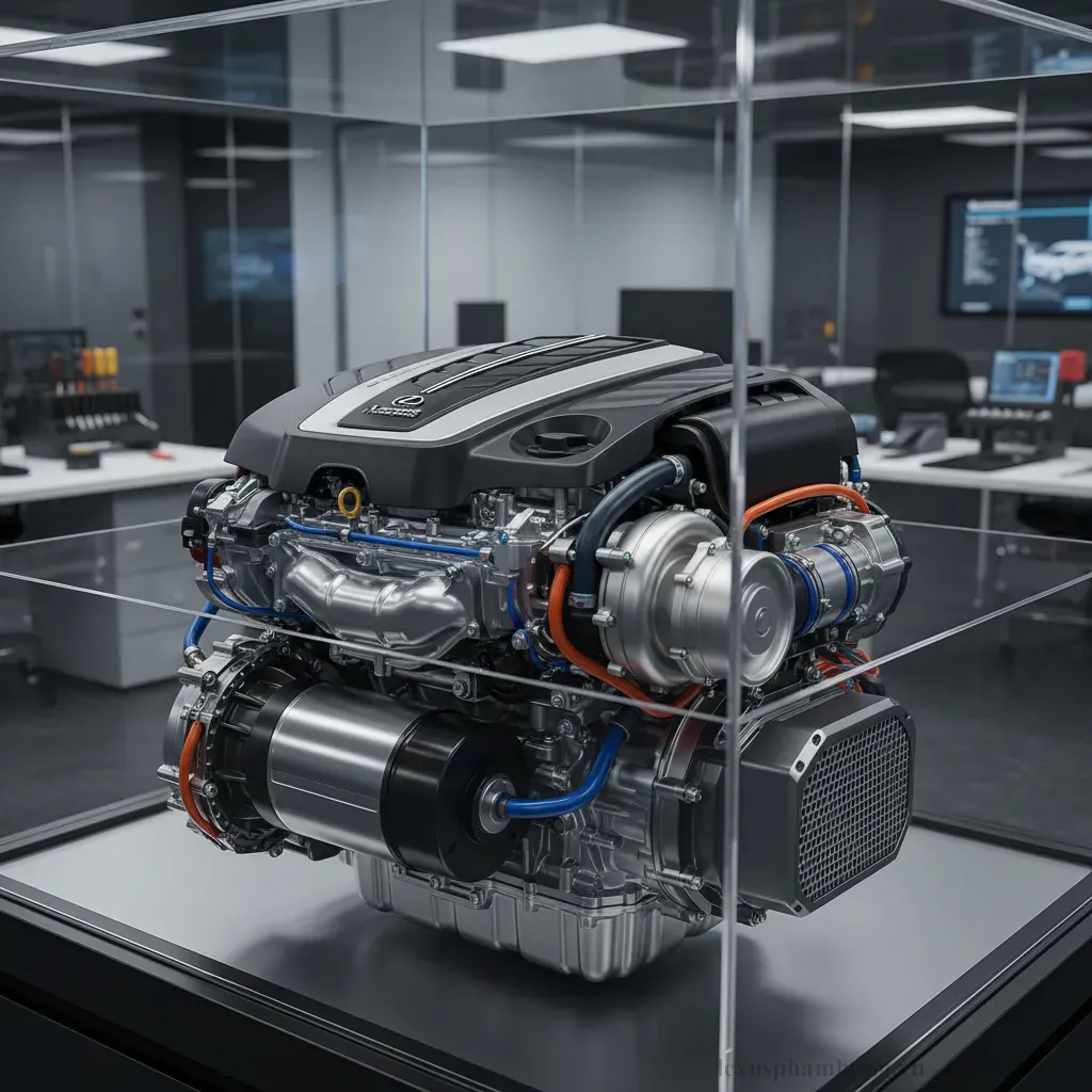 Hệ thống truyền động hybrid tiên tiến của Lexus LM 2026