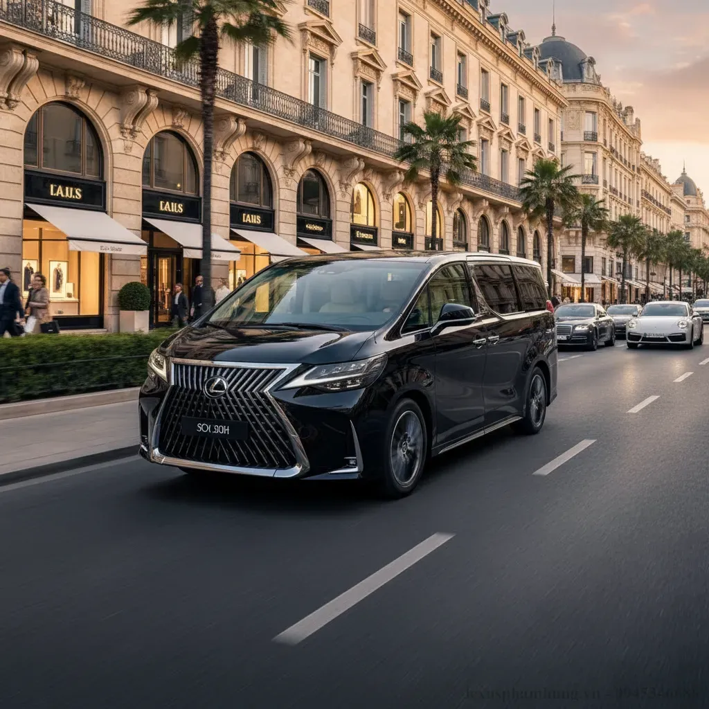 Lexus LM 500h 6 chỗ Biểu tượng của sự sang trọng và đẳng cấp